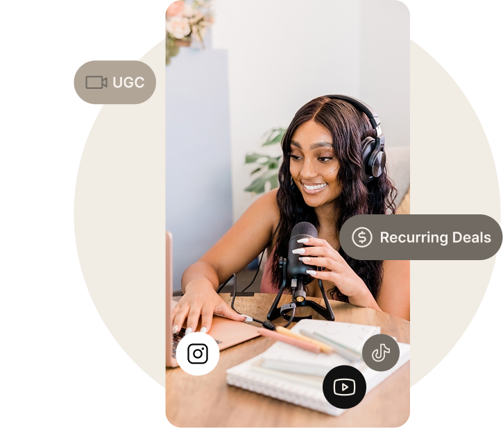 Creator planning monetization channels