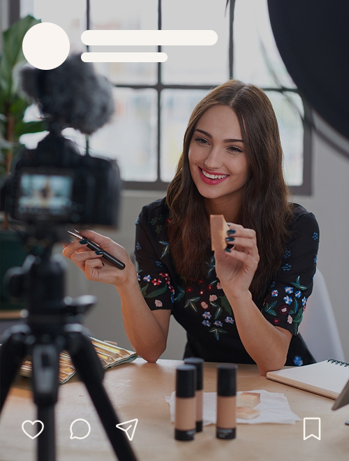 Brand campaign studio production